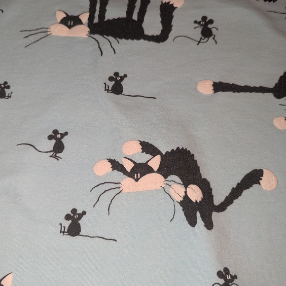 Cat  and Mouse "Snowbird" Lifestyles Vintage Sweatshirt - Picture 11 of 11